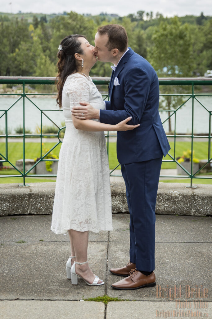 Bright Bride Photo Video Calgary Banff Canmore Wedding Ceremony