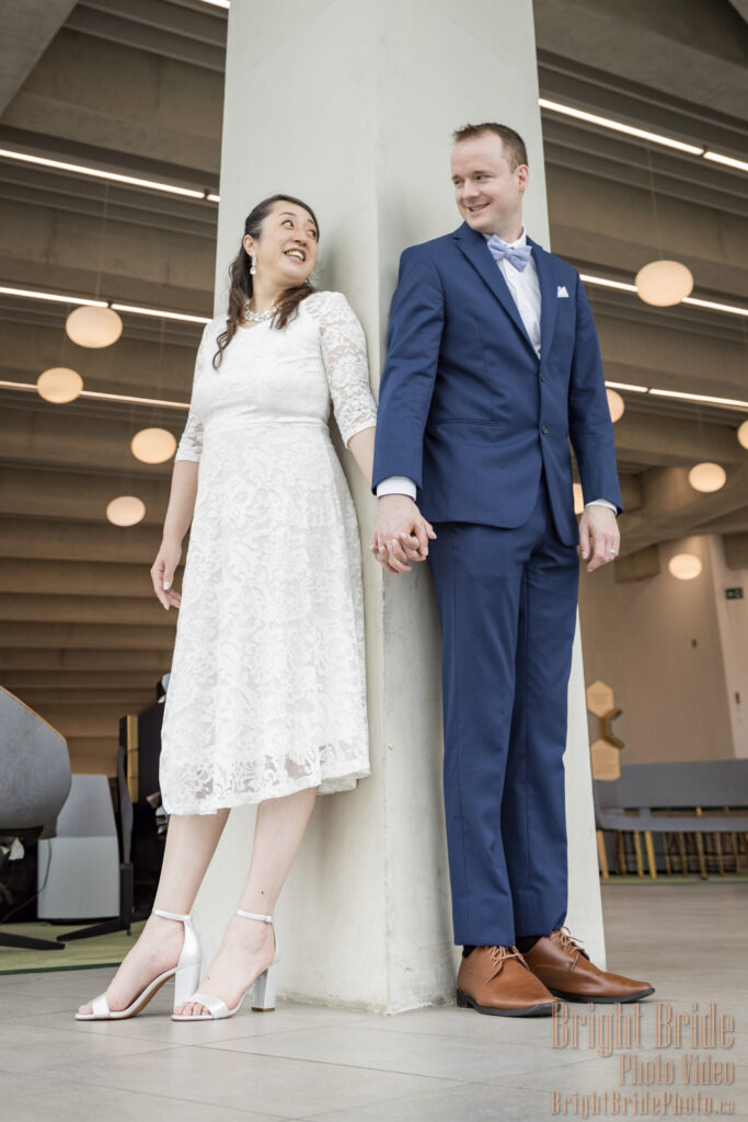 Bright Bride Photo Video Calgary Banff Canmore Wedding Ceremony
