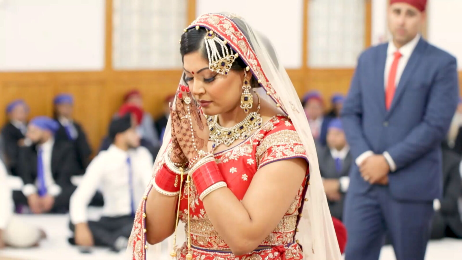 Bright Bride Photo Video Ceremony Edit G&H Gurdwara Edmonton Films