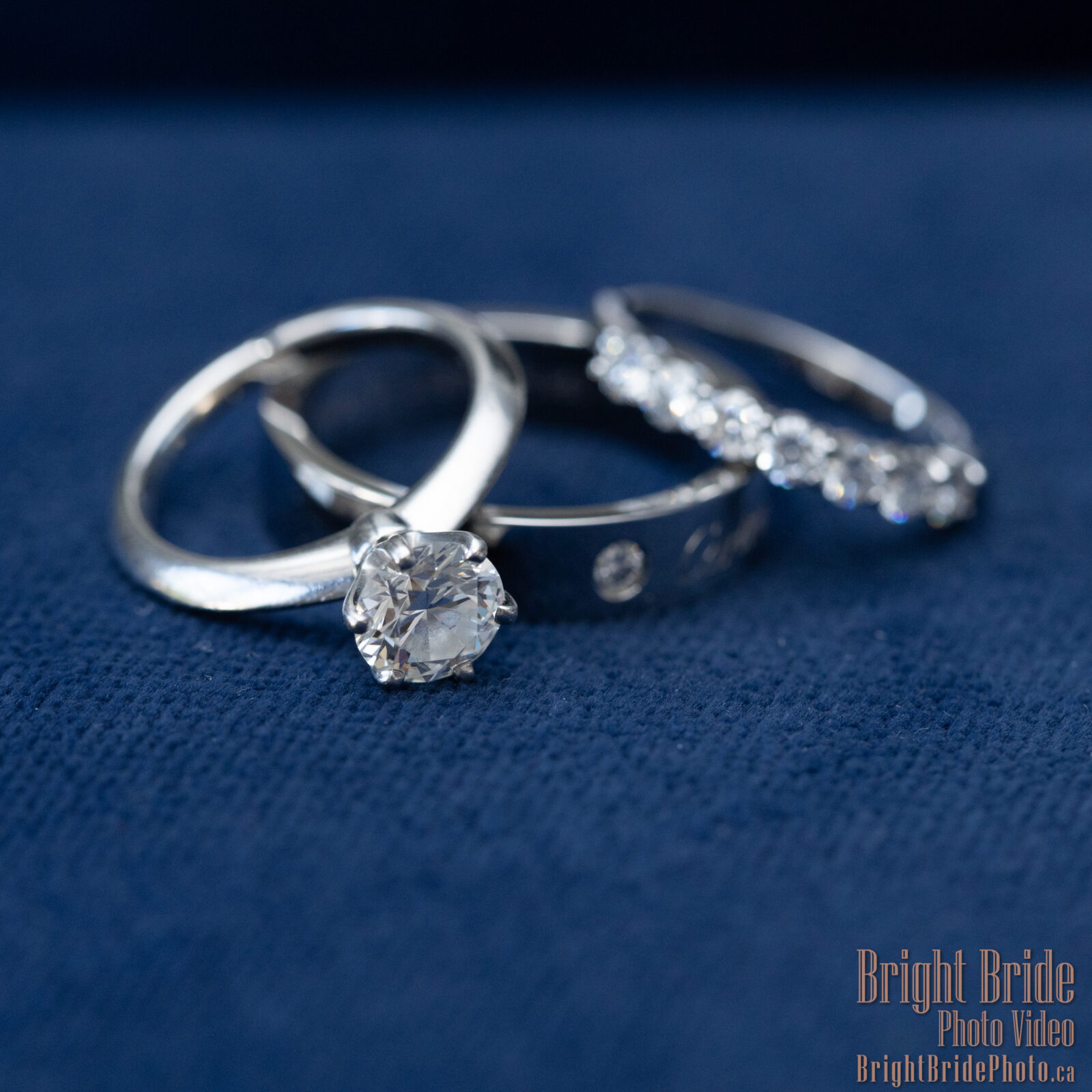 Bright Bride Photo Video Team Colab D & K Wedding Silvertip Golf Canmore
