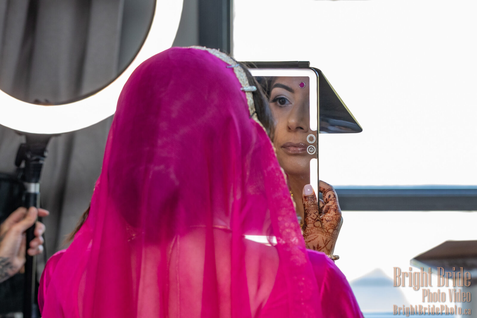 Bright Bride Photo Video Team Colab D & K Wedding Silvertip Golf Canmore