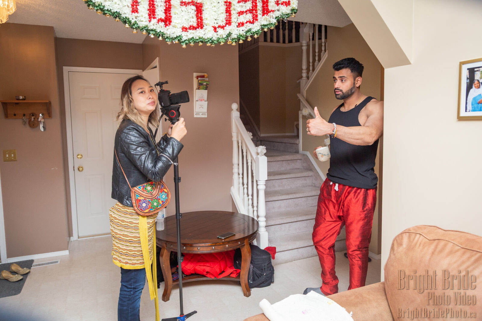 Bright Bride Photo Video Team BTS Films Camera Operator Photographer Videographer Wedding
