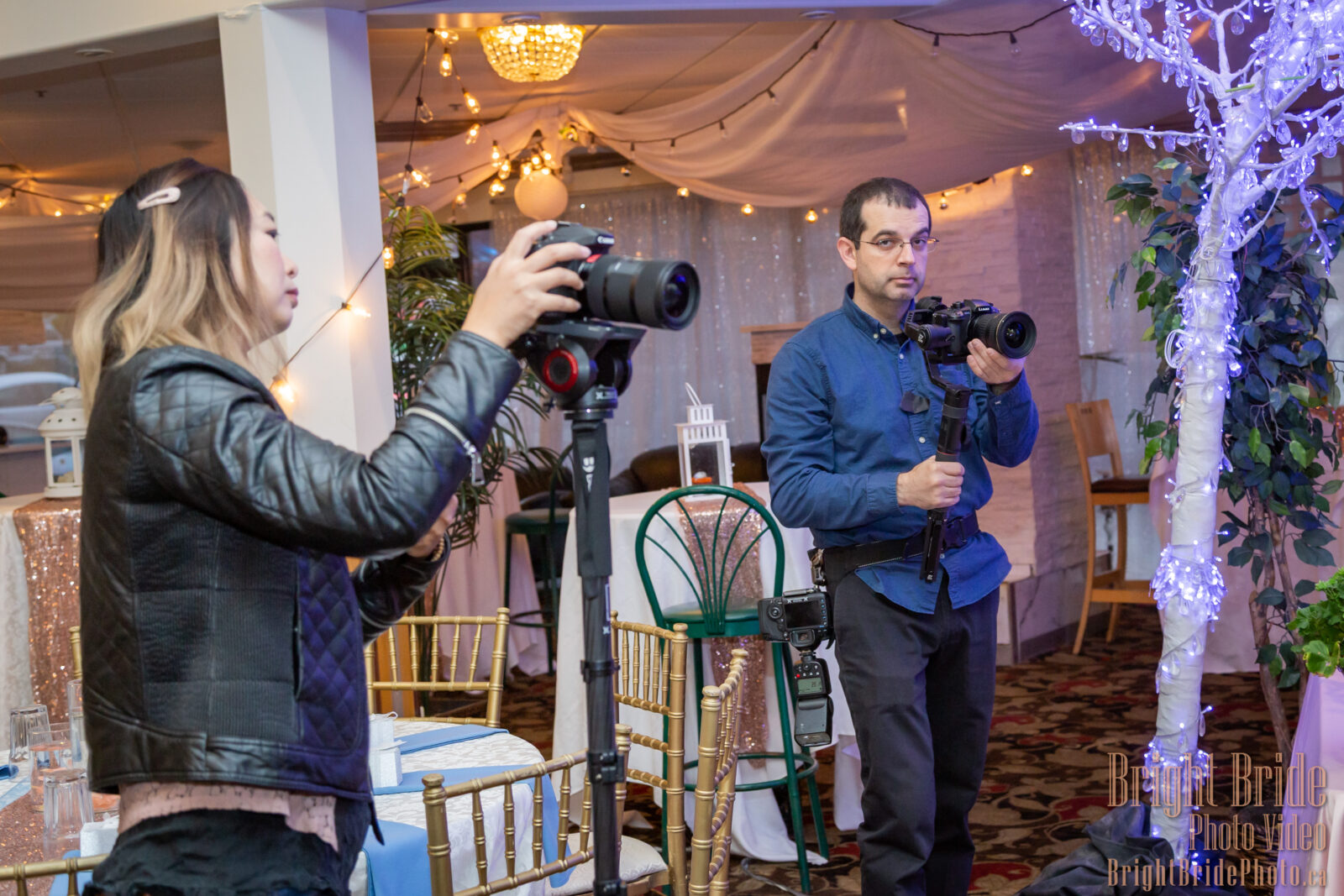Bright Bride Photo Video Team BTS Films Camera Operator Photographer Videographer Wedding