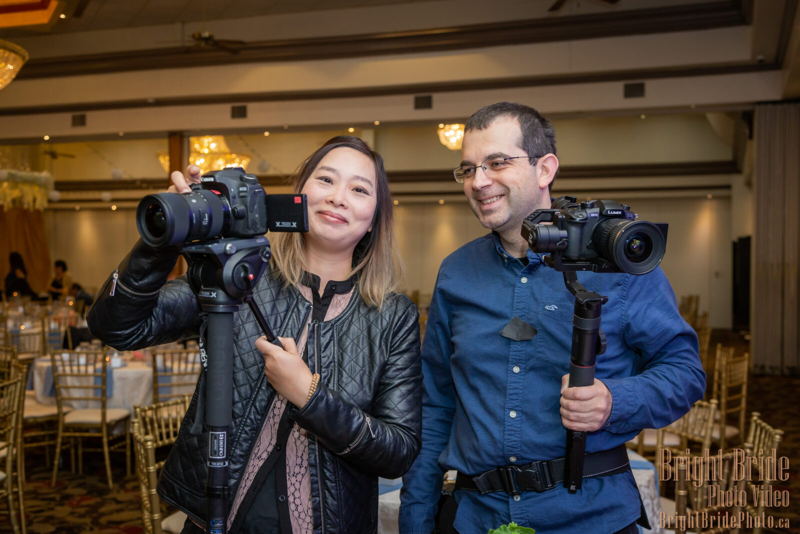 Bright Bride Photo Video Team BTS Films Camera Operator Photographer Videographer Wedding