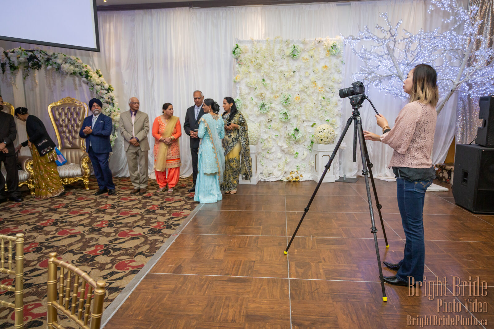 Bright Bride Photo Video Team BTS Films Camera Operator Photographer Videographer Wedding