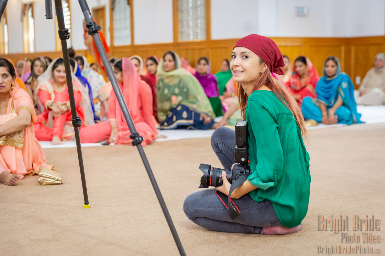 Bright Bride Photo Video Team BTS Films Camera Operator Photographer Videographer Wedding