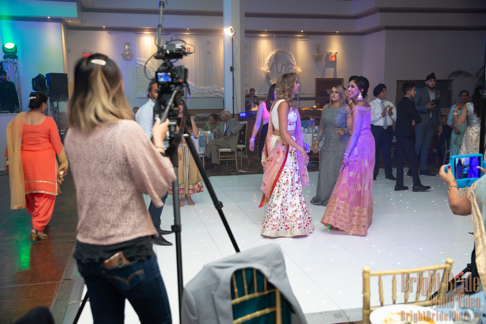 Bright Bride Photo Video Team BTS Films Camera Operator Photographer Videographer Wedding