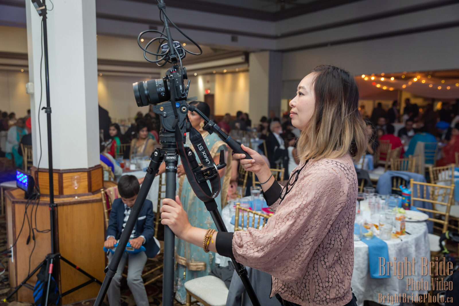 Bright Bride Photo Video Team BTS Films Camera Operator Photographer Videographer Wedding