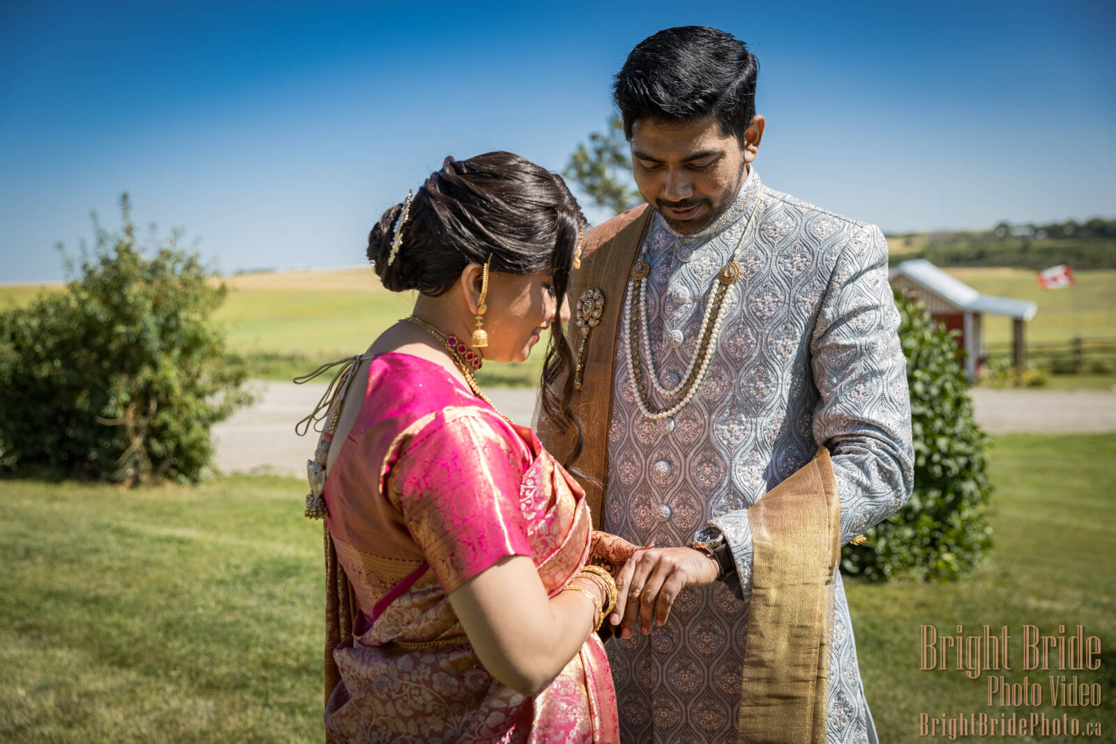 Bright Bride Photo Video - Wedding Photography - S&K Cremona - First Look