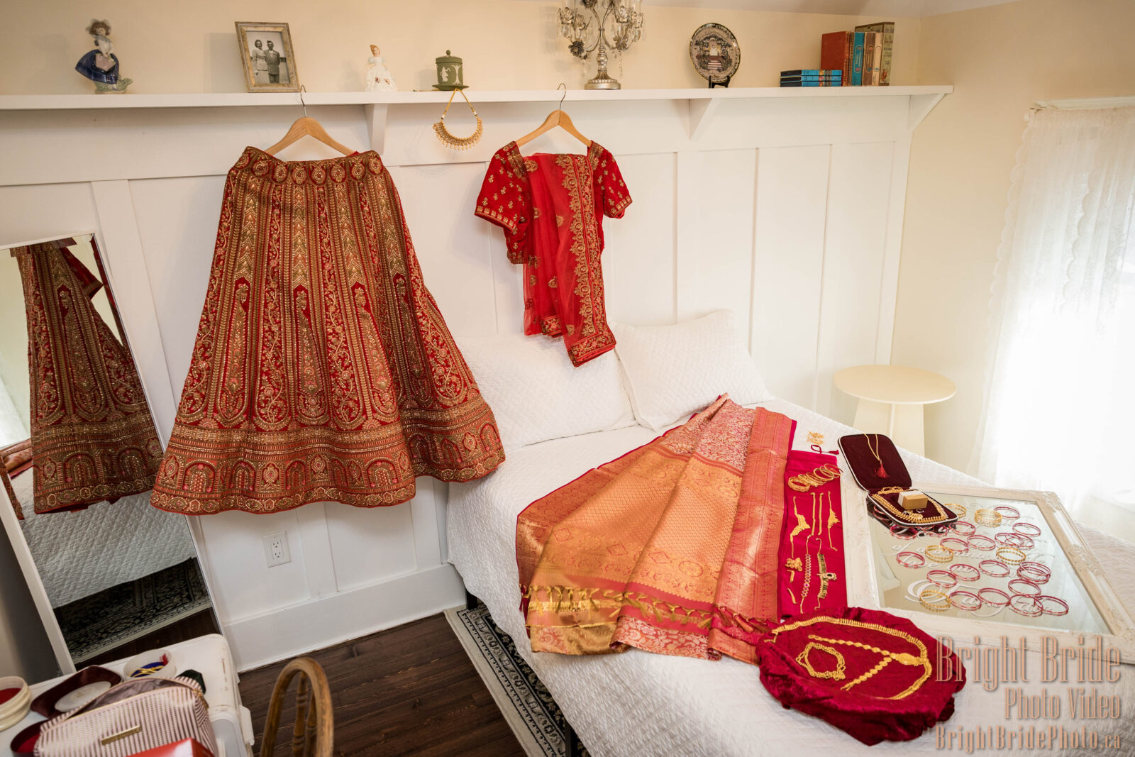 bright bride photo video wedding photography S&K Cremona getting ready